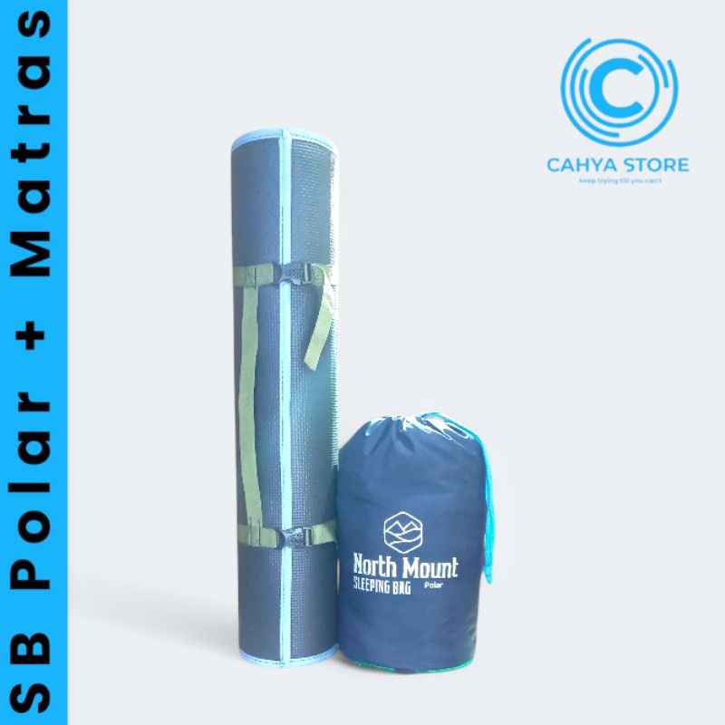 Sleeping Bag Polar Tebal + Matras