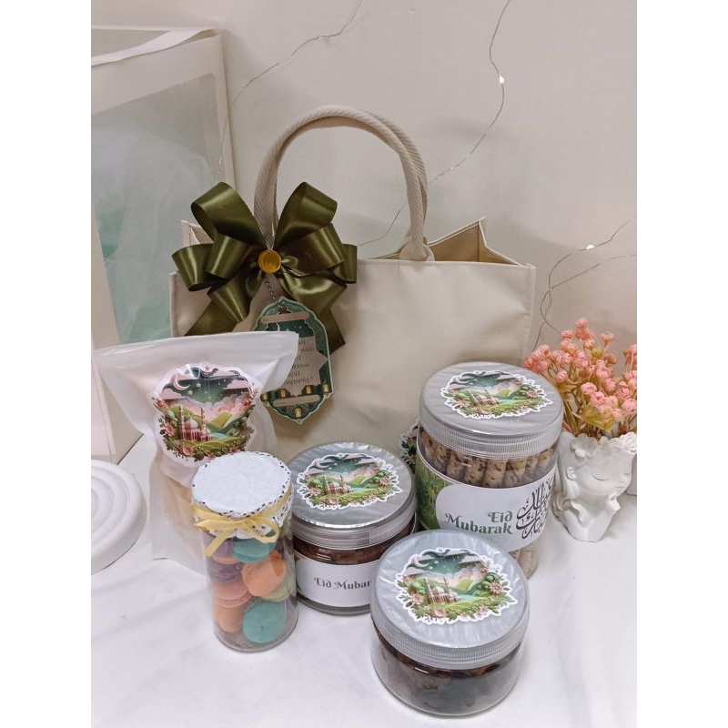 

Khalisa Hampers | Hampers Lebaran | Parcel Lebaran | Hampers | Parcel | Hantaran Lebaran | Snack Lebaran | Hadiah Lebaran | Fitrah | Hampers Idul Fitri | Parcel Idul Fitri | Stick Roll | Mini Macaron | Chocochip Cookies l Snack Keju | Kurma | Kue Lebaran