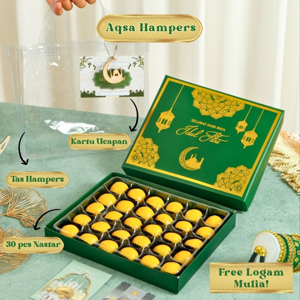 

Kue Nastar Premium / Nastar Sekat [Aqsa Hampers]