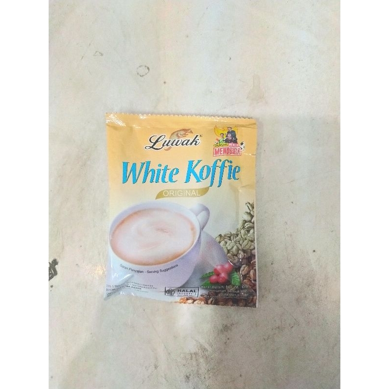 

luwak white coffee kopi sachet satuan