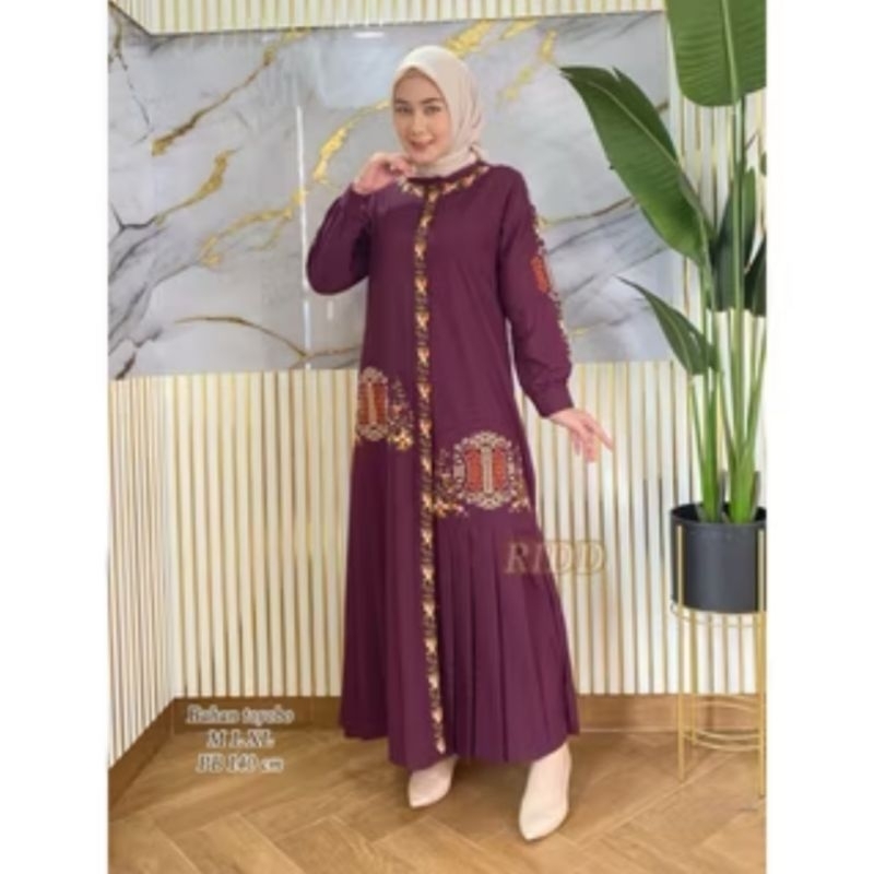 Gamis bordir pintu Aceh