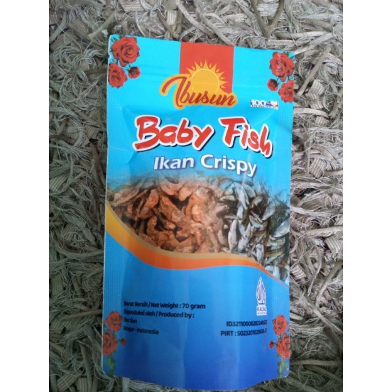 

baby fish ikan goreng renyah
