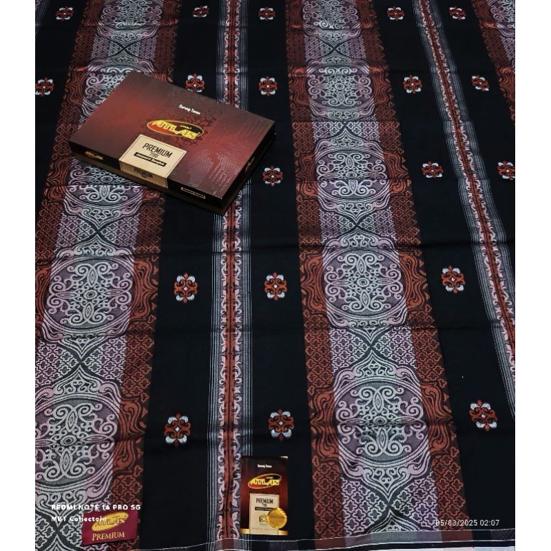 Sarung Atlas Jacquard premium 790 Songket Motif BHS