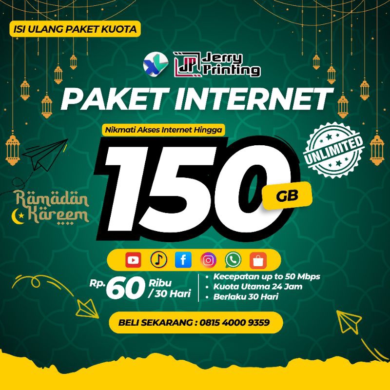 Isi Ulamg Paket Internet XL