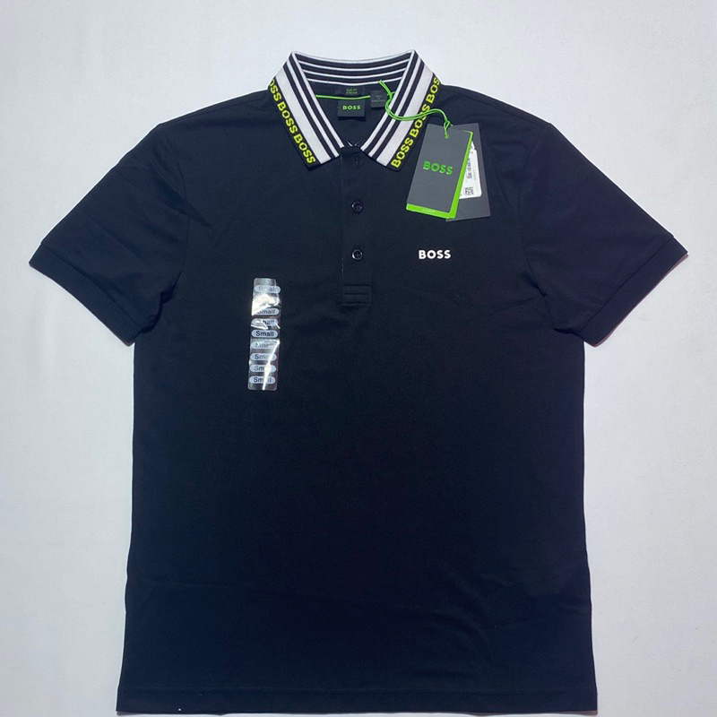 Hugo Boss Polo Shirt Logo Collar Original/Branded