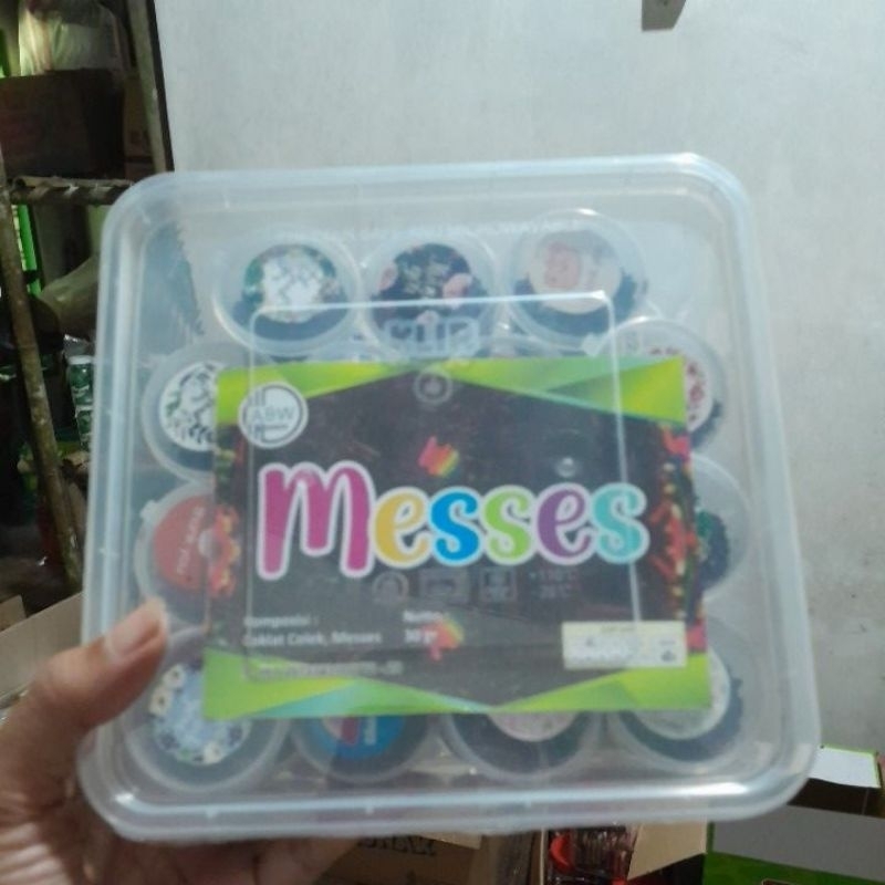 

meses coklat bok isi30cup