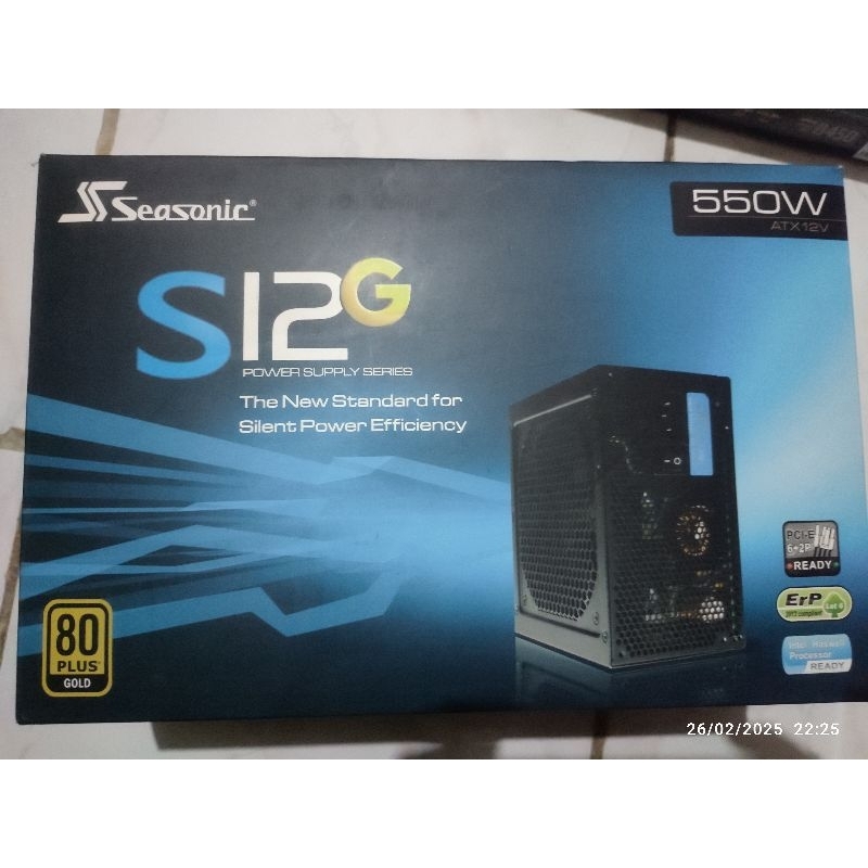 PSU Seasonic S12G 80+ Gold (SECOND)