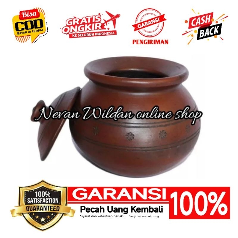 KENDIL DAWET TANAH LIAT 15 LITER | KENDI DAWET 7 LITER | GENTONG DAWET TANAH LIAT | KENDI BERAS | GE