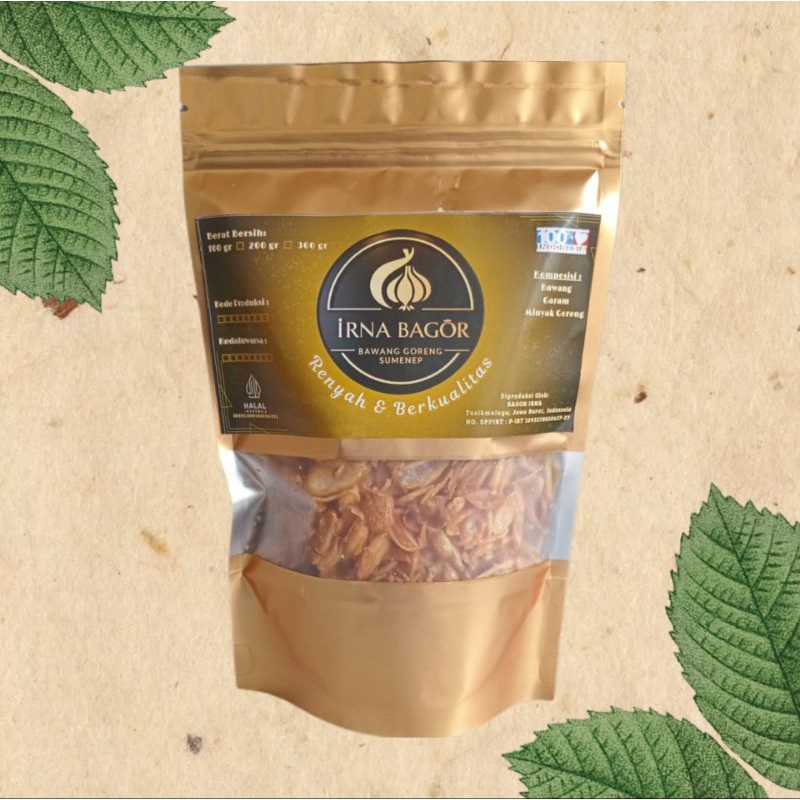 

IRNA BAGOR - Bawang Goreng Sumenep Kualitas Premium 100 gr