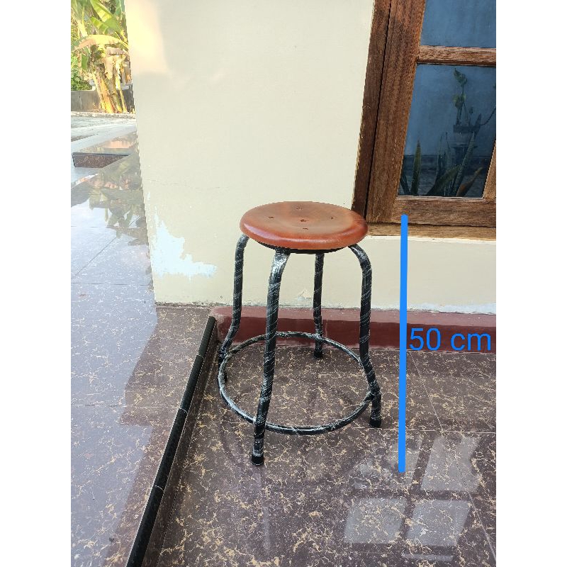 kursi kafe bar tinggi 50 cm