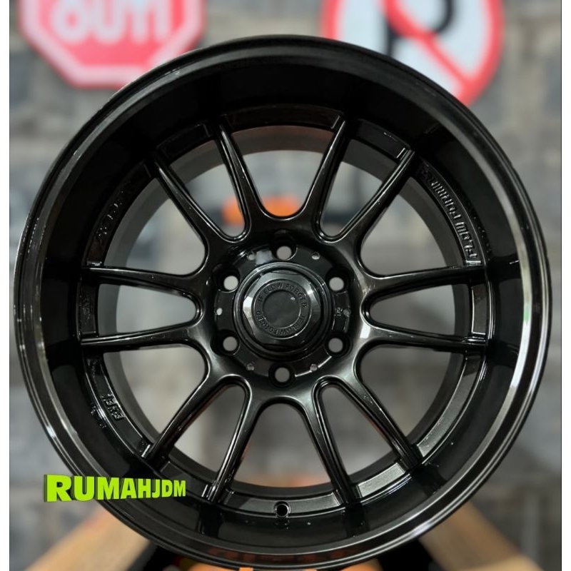 velg racing mobil ring 18 GAZE JF LUXURY LEBAR 9 PCD 6X139,7 velg mobil r18 untuk mobil Pajero Fortu