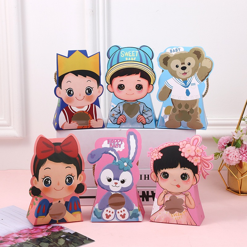 

GOODIE BAG ANAK ULTAH ANAK TAS PAPER BAG BINGKISAN ULANG TAHUN ANAK TAS SNACK JINJING KOTAK KADO