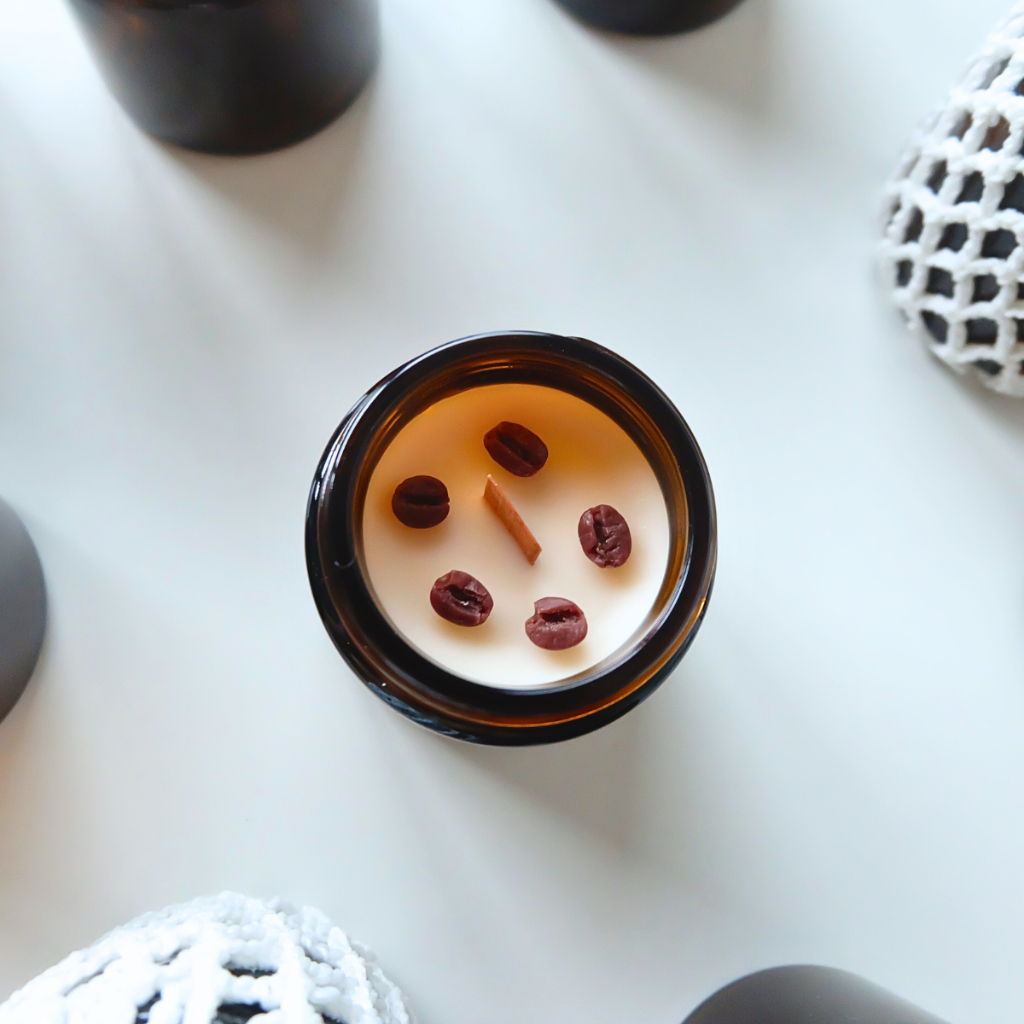 Lilin Aromaterapi KOPI - Scented Candle Black Coffee | Comforting