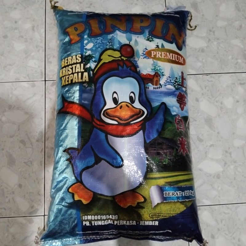

Beras Pinpin kemasan 25 Kg ( Khusus Pengiriman Instant )