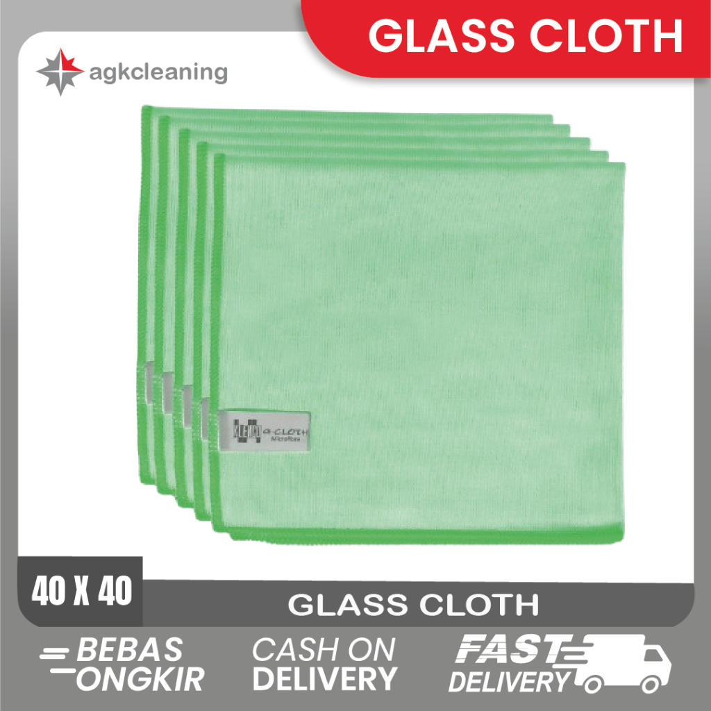 COD Kain Lap - Lap Kaca, Jendela - Kain Lap Microfibre - Glass Microfibre Cloth