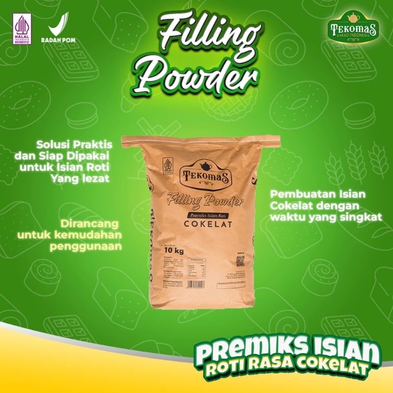 

Bubuk Cokelat Isian Tekomas 500gr