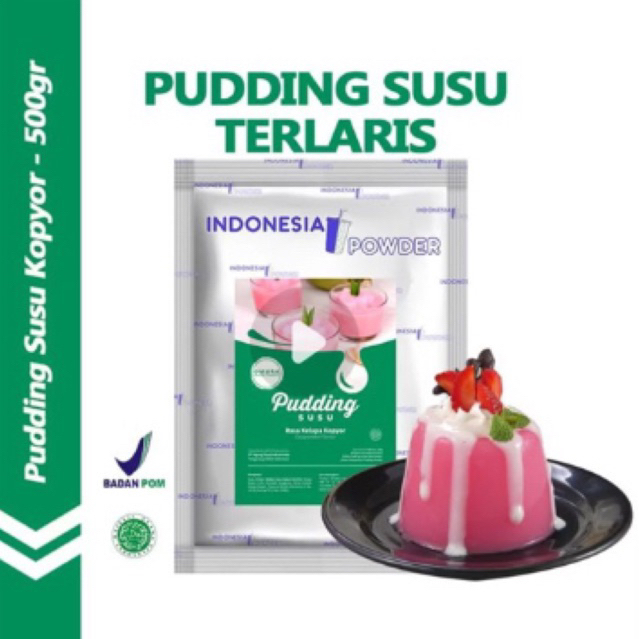 

[SERIES] Pudding Susu Mix Gula Aneka Rasa 500 Gr Puding Sutra Dessert Instant Omura Powder