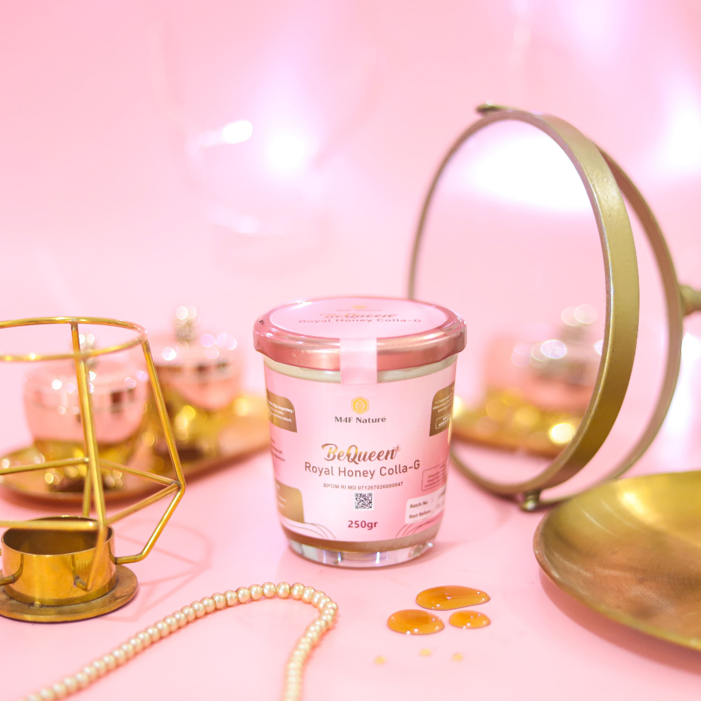M4F BeQueen Royal Honey L Gluthatione | Suplemen Pemutih | Anti Aging