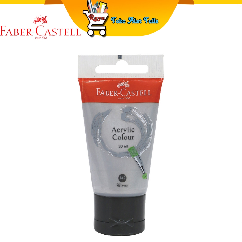 

Faber Castell Acrylic Colour 30ml Silver 183011