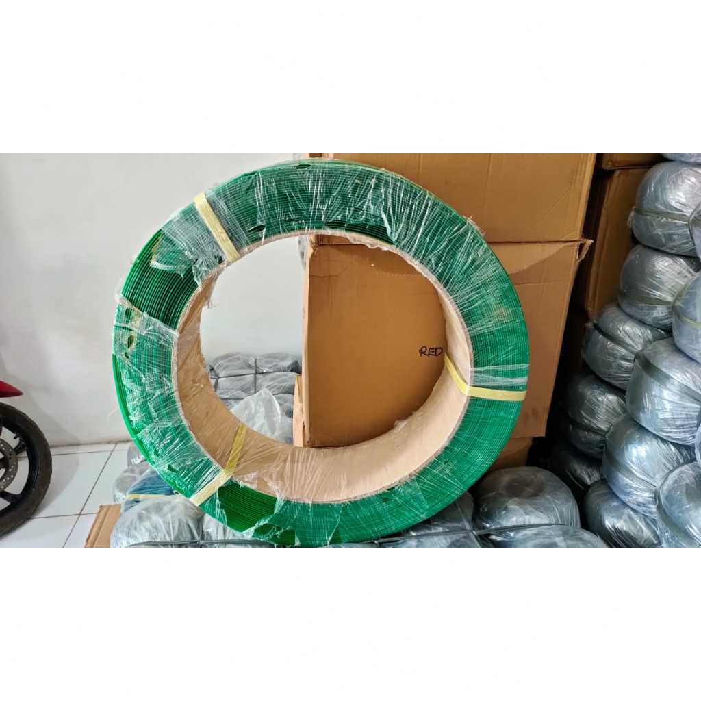 

PET STRAPPING BAND 15,5MM X 0,85MM 20KG HIJAU (EMBOSS)