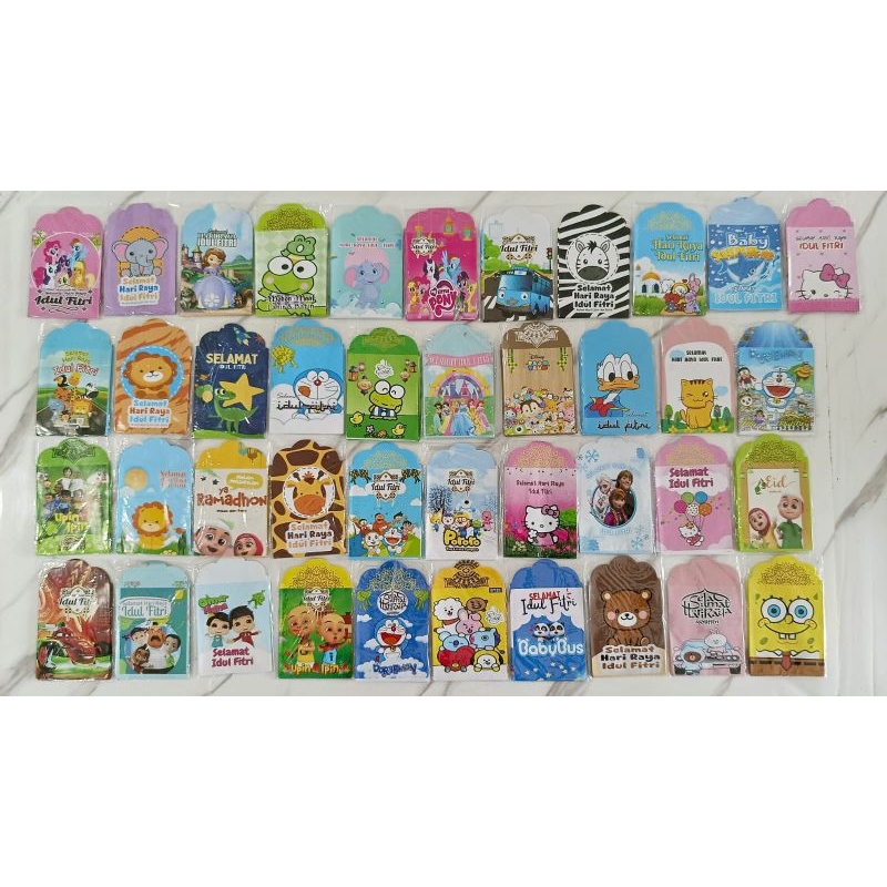

Amplop Lebaran Thr Idul Fitri Medium 7x13cm isi 10pcs