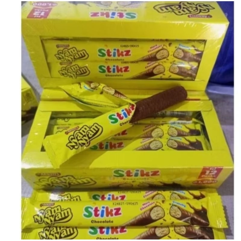 

SOS nyam nyam stikz 1box isi 12pcs