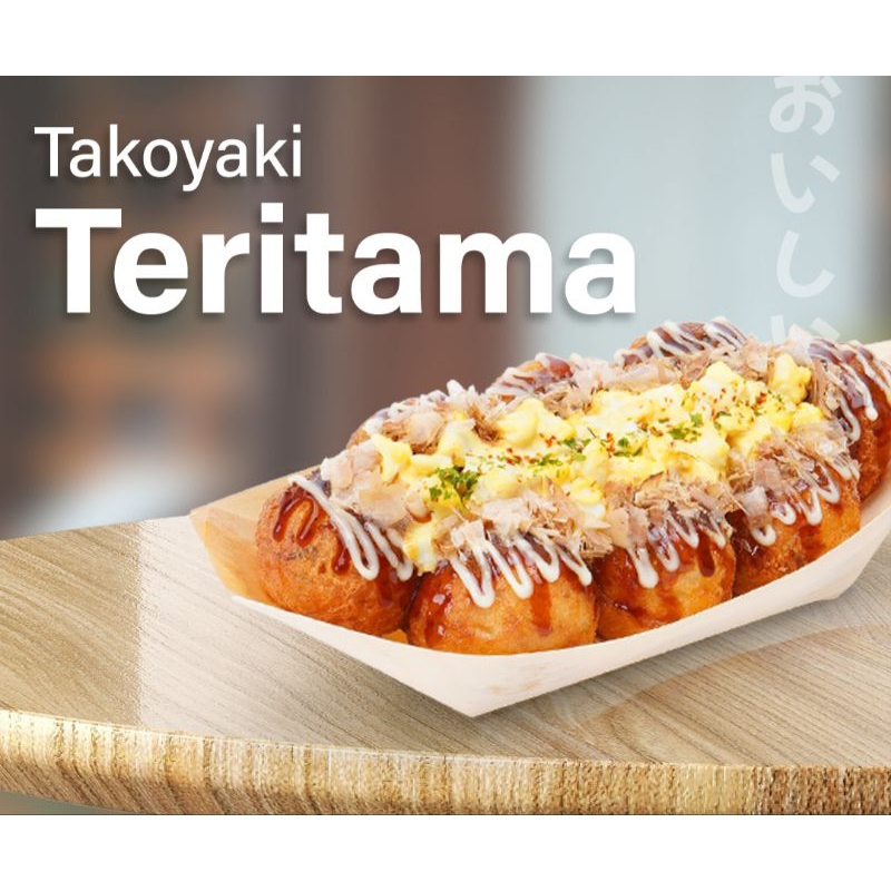 

takoyaki Teritama 8 pcs