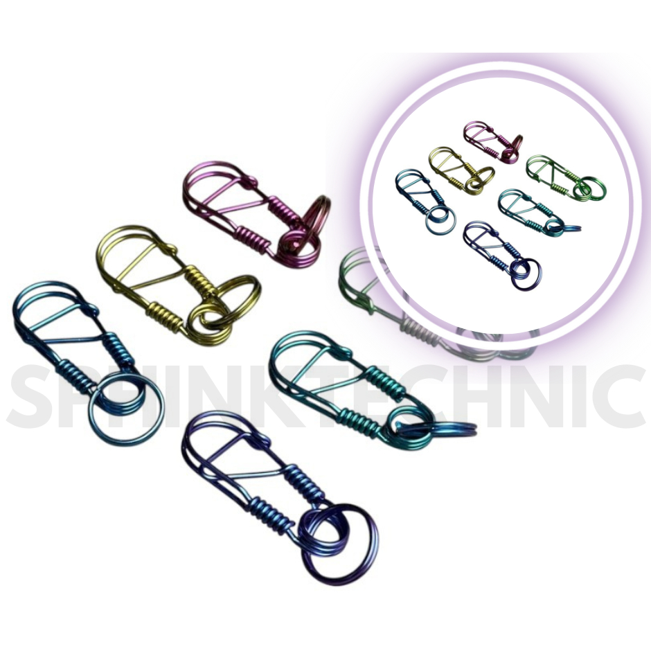 Gantungan Kunci Titanium Original Vietnam