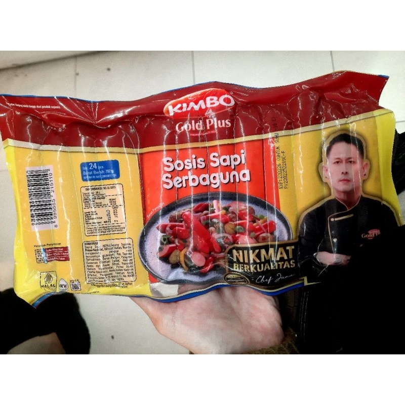 

PROMO!!! Kimbo Sosis Sapi Serbaguna 792gr (24pcs)