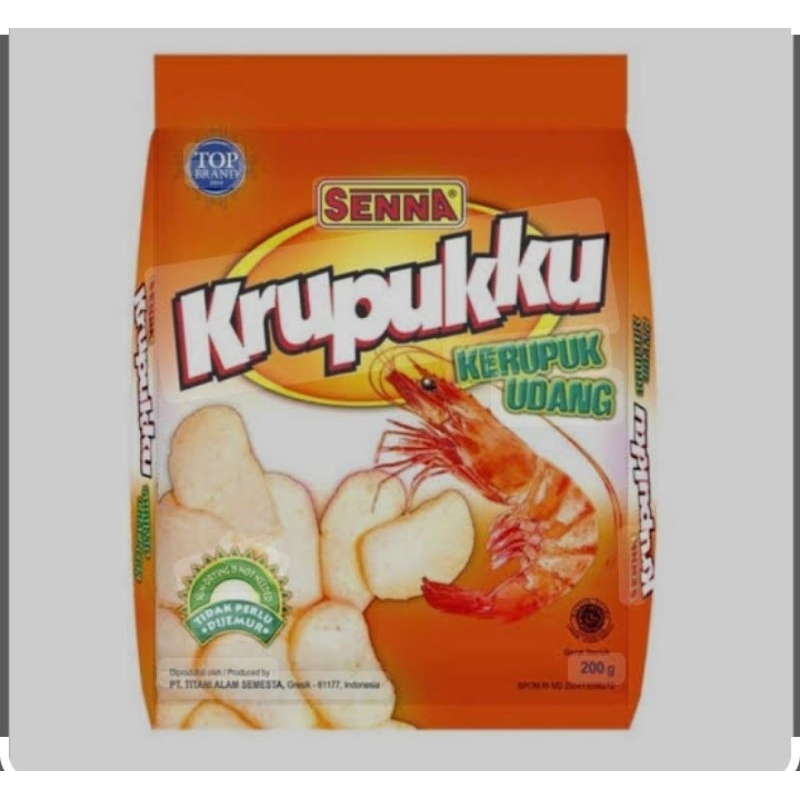 

krupukku senna 200g udang/bawang/ikan