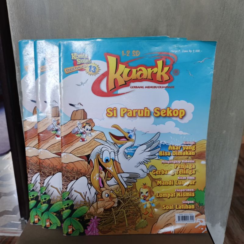Majalah Kuark gerbang menuju olimpiade 1-2 SD - majalah anak
