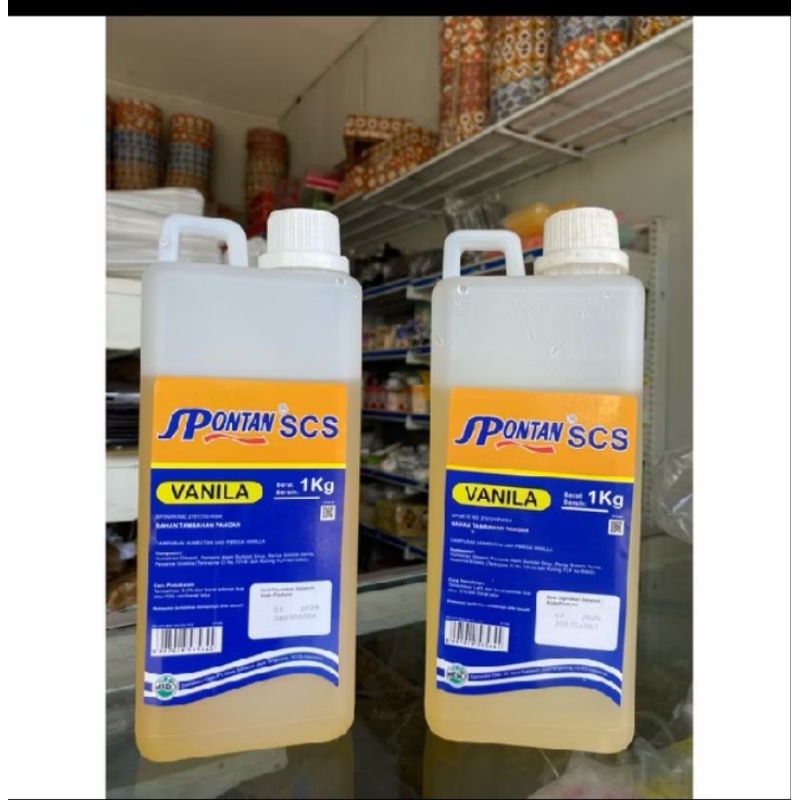 

spontan-vanilla-scs-vanilla-1liter-adonan bahan martabak-1kg