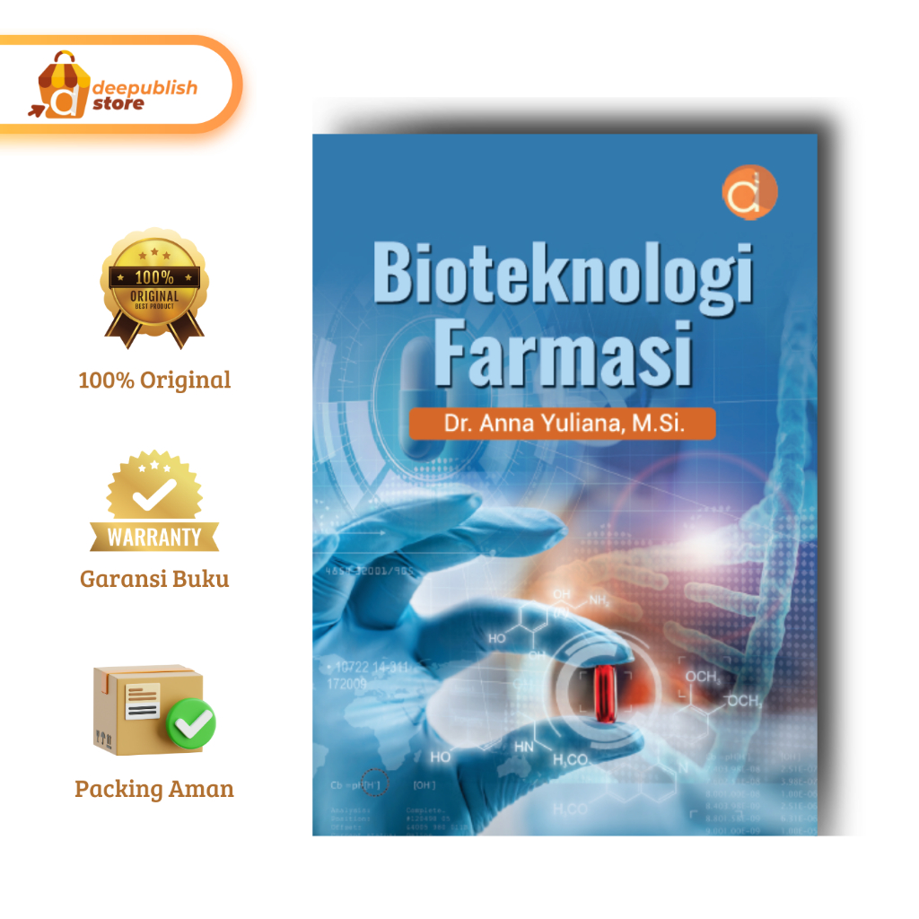 Deepublish - Buku Bioteknologi Farmasi - Buku Farmasi