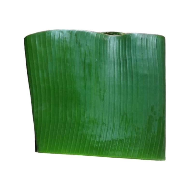 

Daun pisang untuk membungkus nasi dijual 1 pelapah/lembar