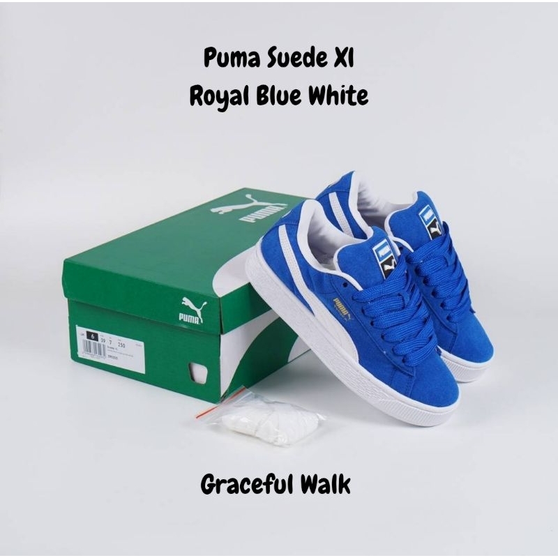 Sneakers Puma Suede Xl Royal Blue White