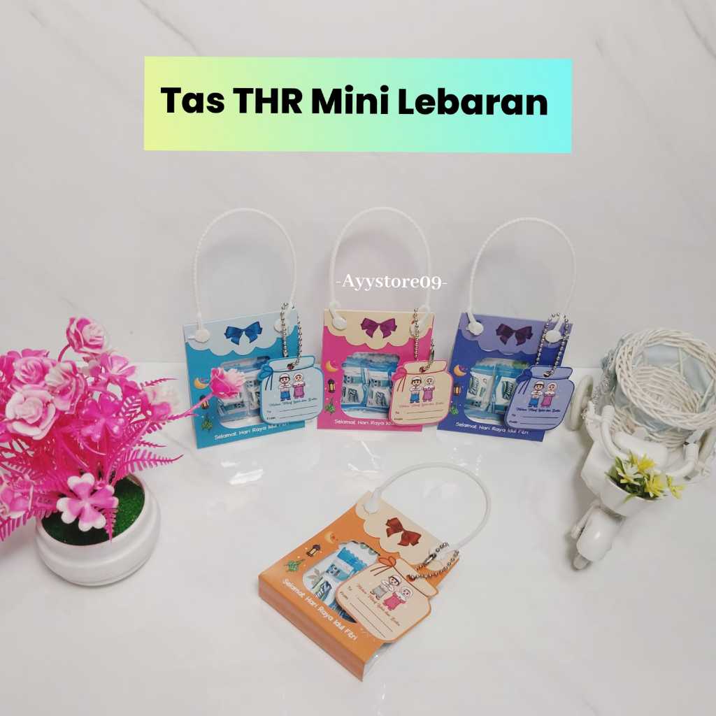 

(isi 5pcs) Tas Mini THR Lebaran/Amplop THR/Tas Lebaranamplop lebaran unik