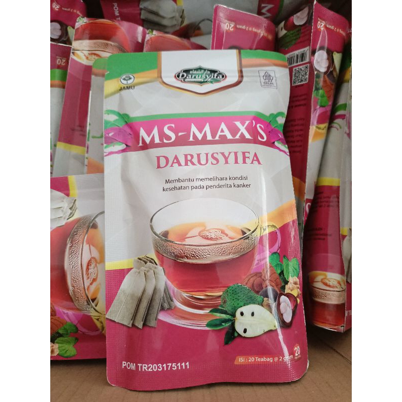

Teh Celup Herbal Kulit Manggis Sirsak MS-Max's Kanker Tumor