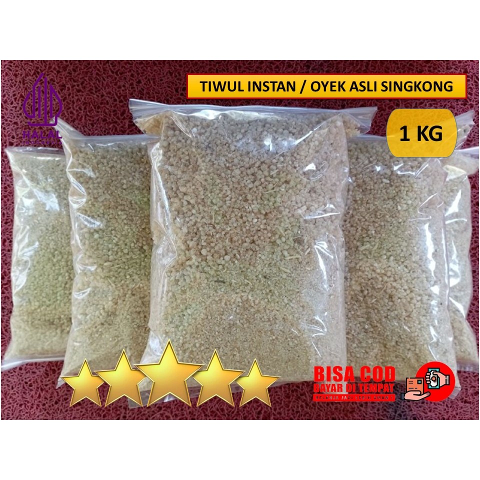 

Tiwul Instan Oyek Singkong Asli Kualitas No.1 Pengganti Nasi