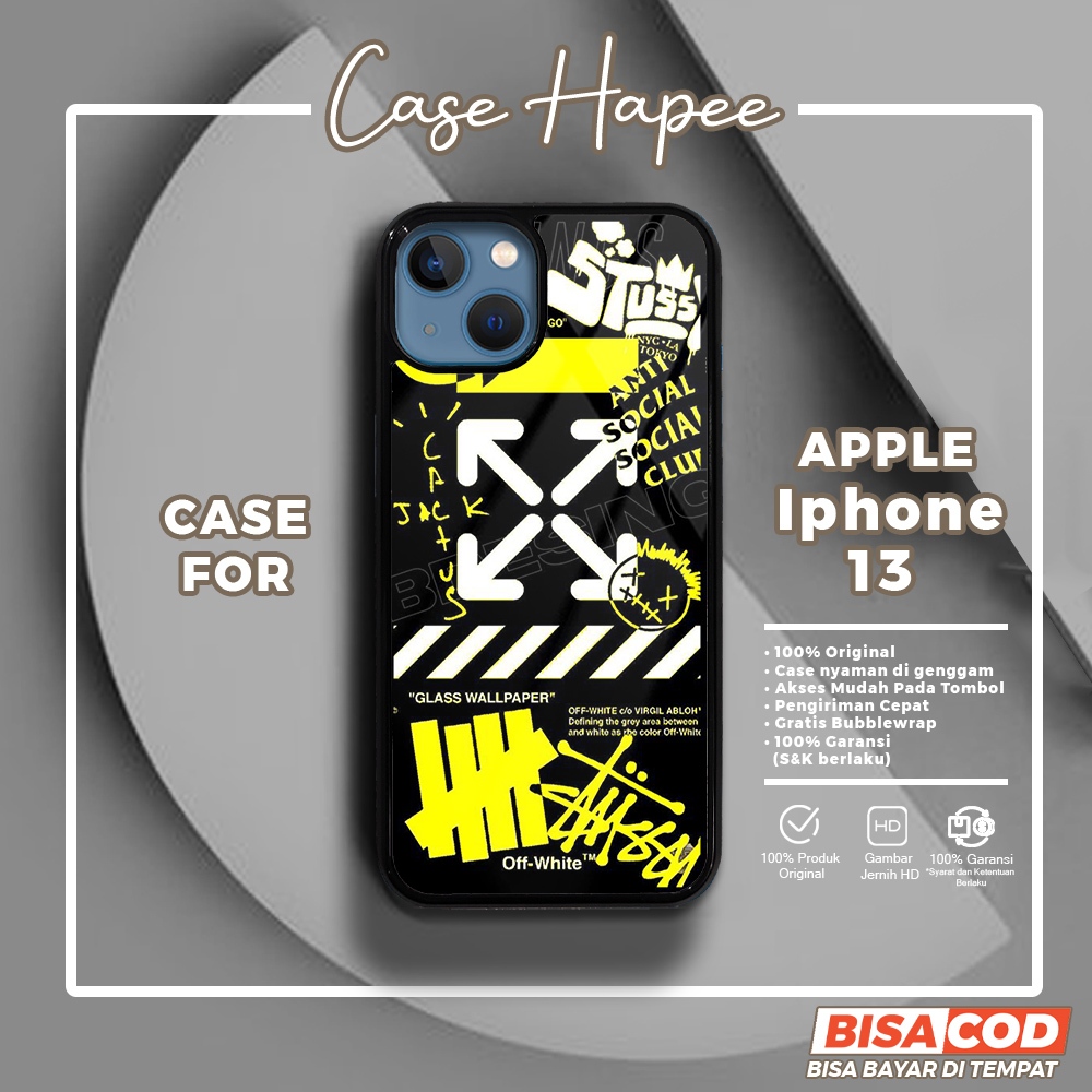 Case Iphone 13 Casing Iphone 13 [BGRF] Casehapee Case Glossy Case Aesthetic Custom Case Premium Soft