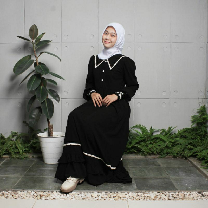 CELESTE Dress Vintage/ Dress Muslim/ Vintage Dress -NR0002