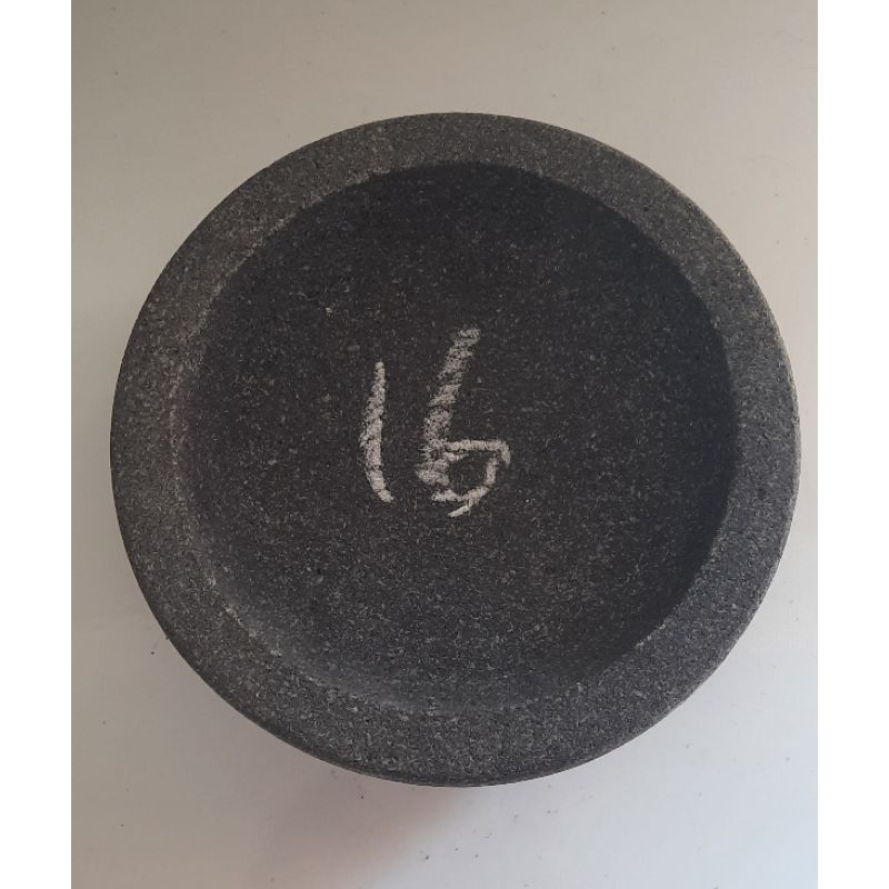 Cobek Batu Asli (Khusus Cobek Saja)/Original Stone Mortar and Pestle (Mosquito Cobek Only)