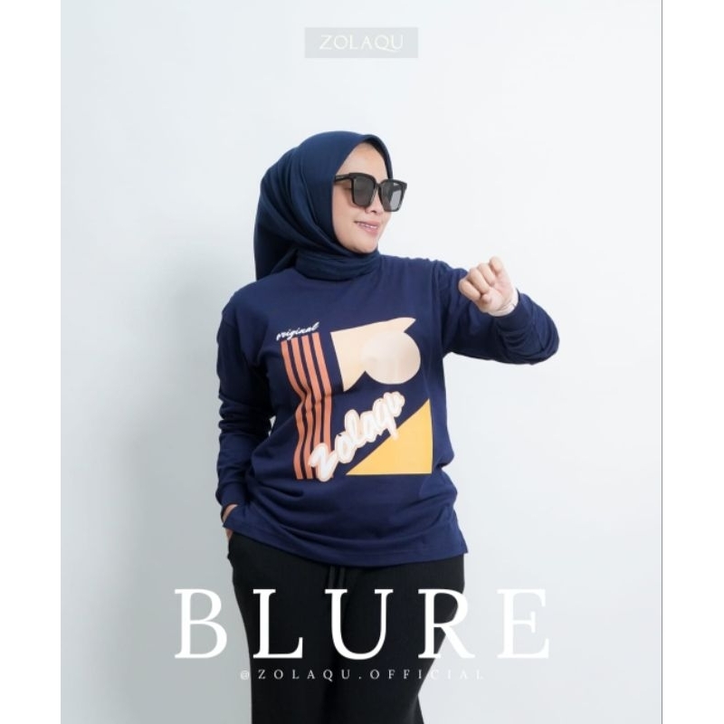 atasan kaos zalaqu blure