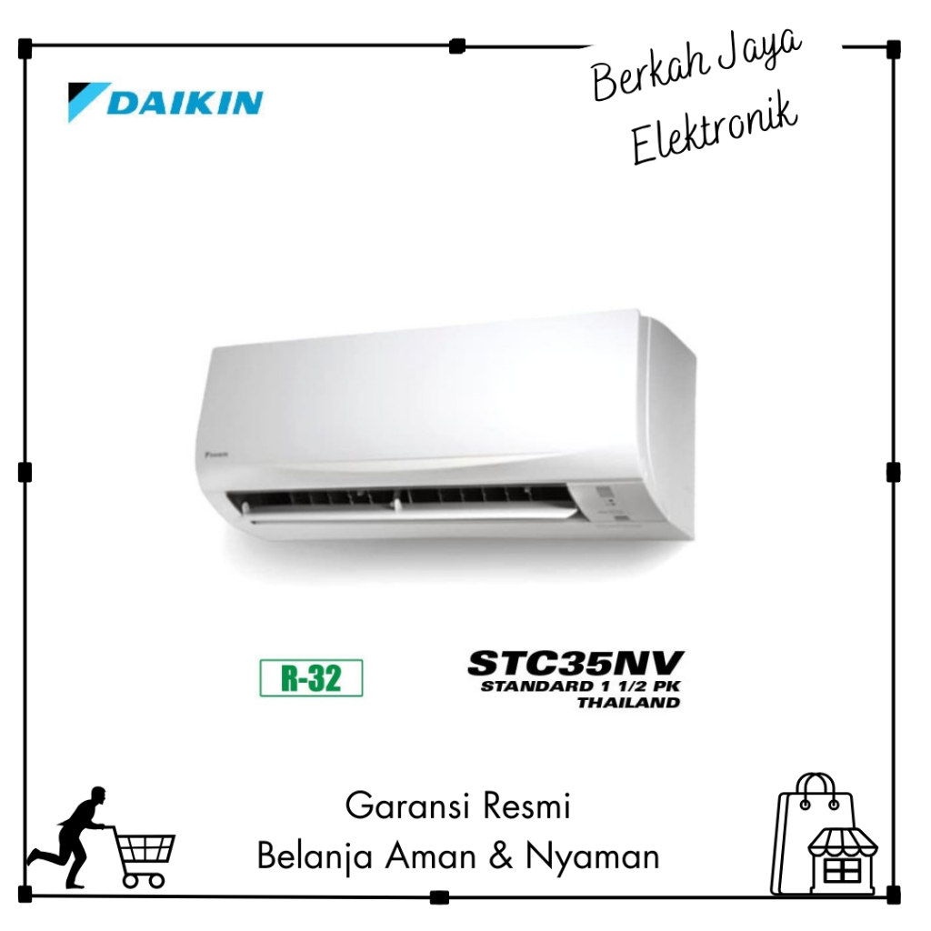 DAIKIN- AC SPLIT STANDARD 1.5PK - STC35NV