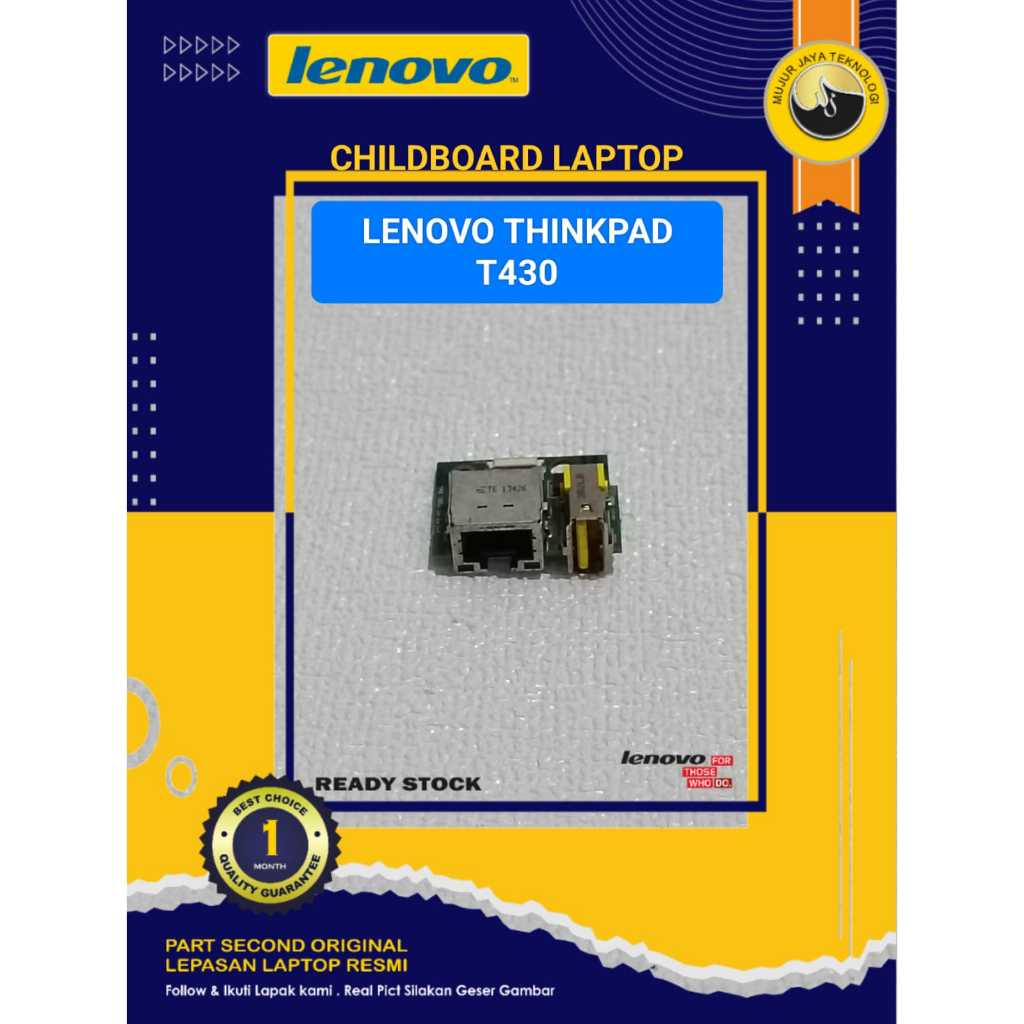 Childboard IO USB Audio Board Laptop Lenovo Thinkpad T430 T430I 04W3690 Second Original