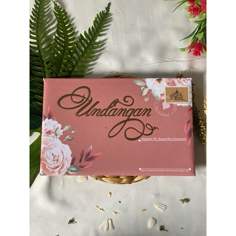 (CR) UNDANGAN HARDCOVER | FREE TAMBAHKAN FOTO TEBALL