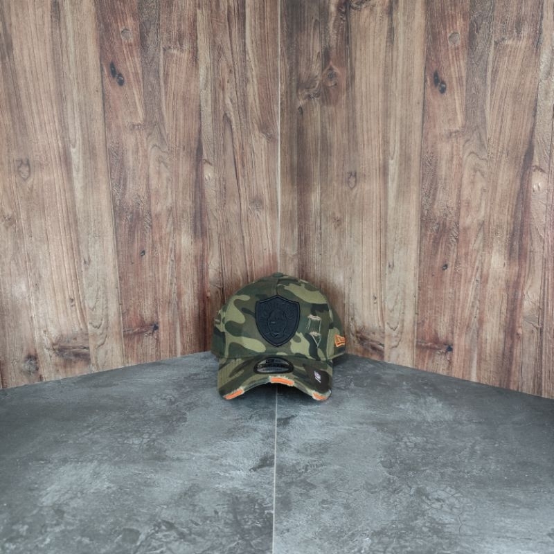 Topi Baseball Raiders Ripped Camo