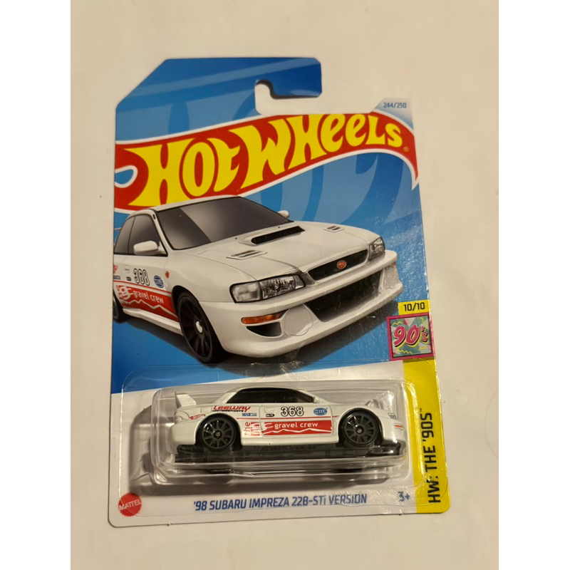 Hotwheels ‘89 Subaru Impreza 22B-STi Version