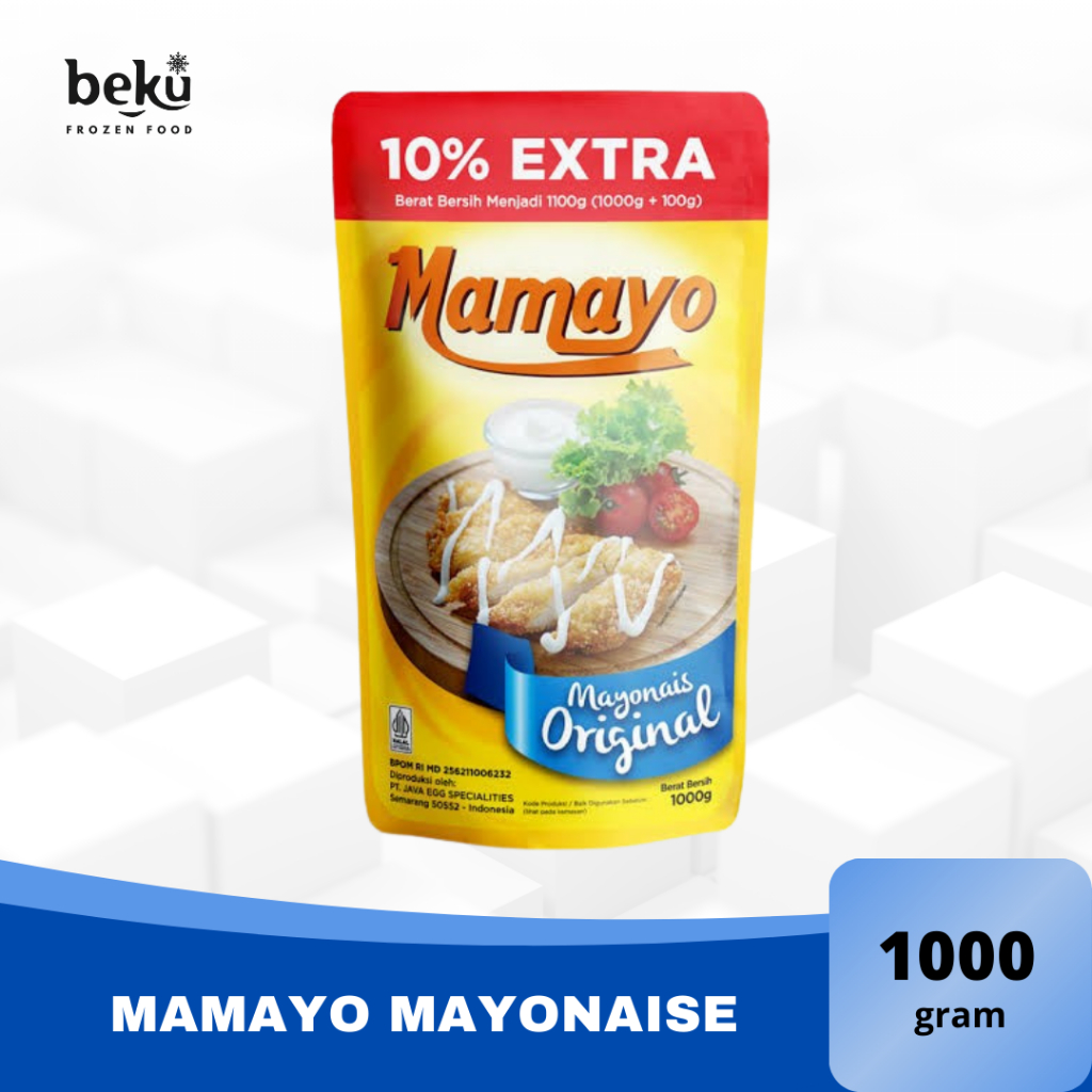 

MAMAYO MAYONAISE - MAYONES MAMAYO (1Kg/500g/200g/100g)