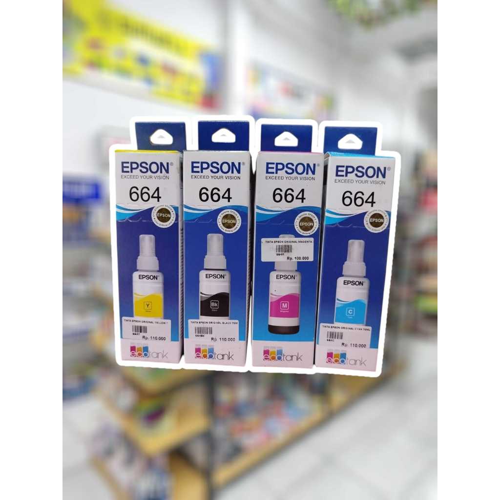 TINTA EPSON ORIGINAL/TINTA PRINTER EPSON 664 ORIGINAL