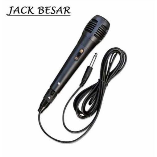 Mic Microphone Kabel Universal Mik Mikrofon Colokan Kecil Aux & Besar